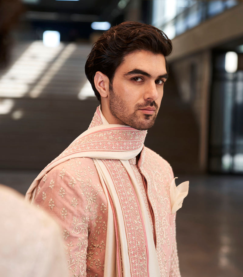 ROSE CREEPER SHERWANI