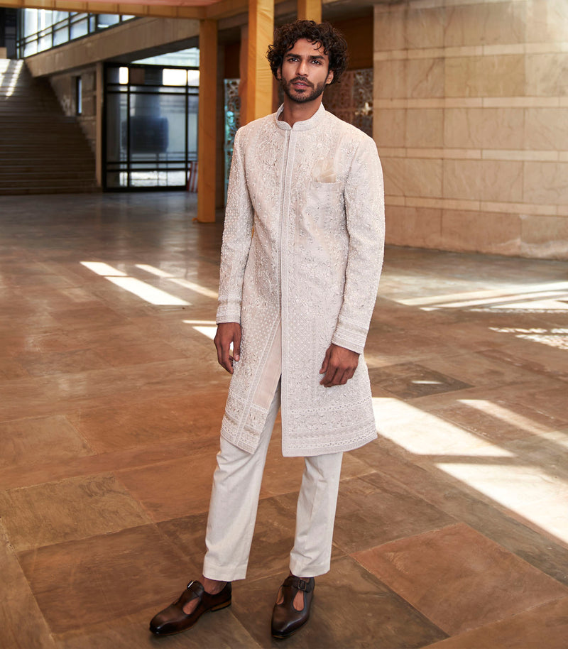 ROSE CREEPER SHERWANI