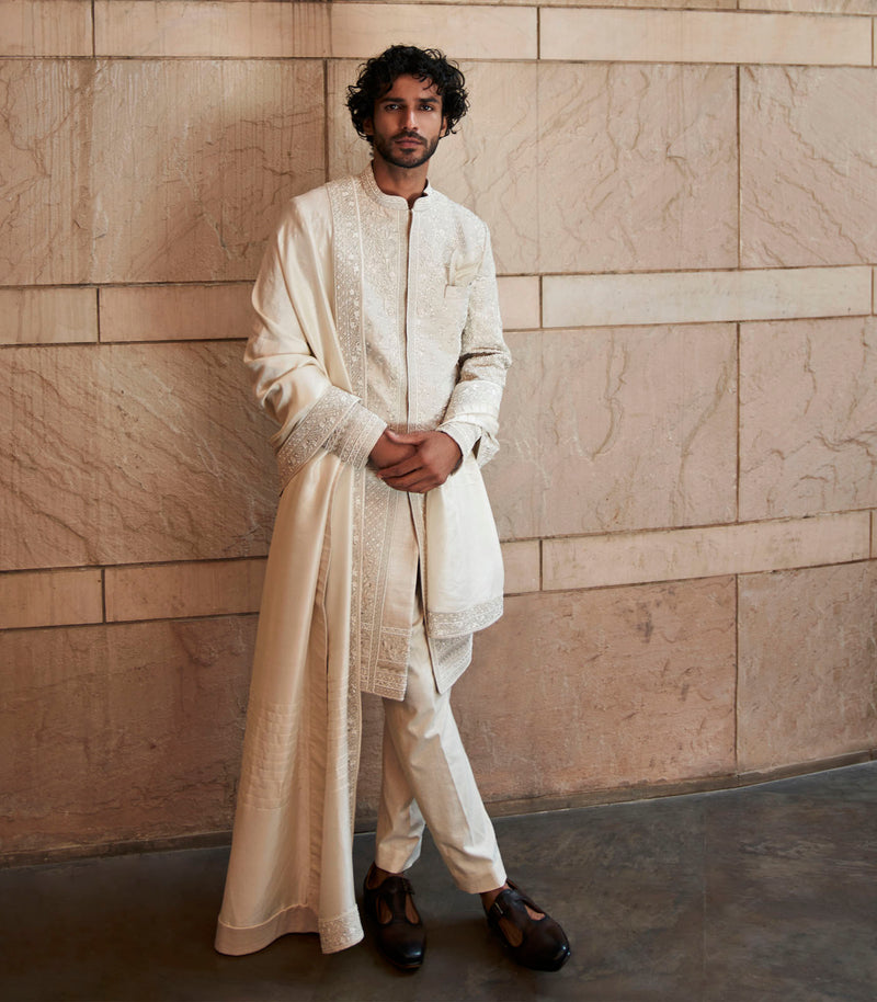 ROSE CREEPER SHERWANI