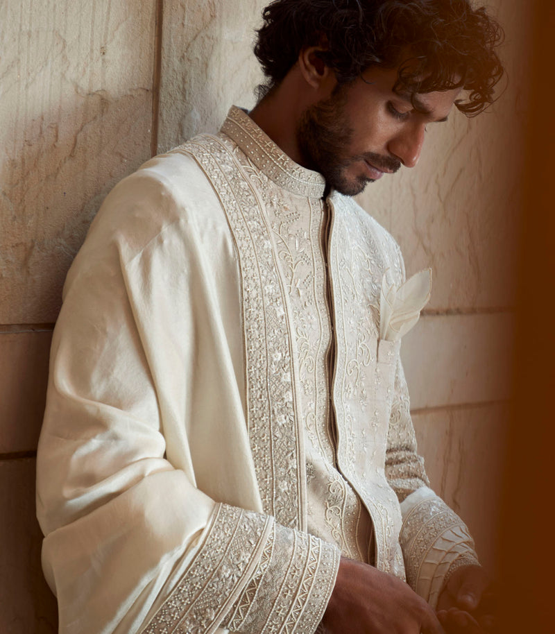 ROSE CREEPER SHERWANI