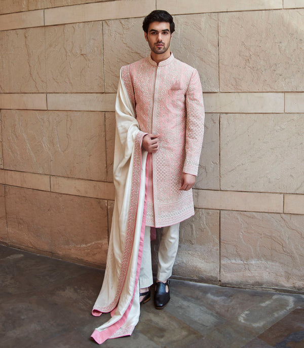 ROSE CREEPER SHERWANI