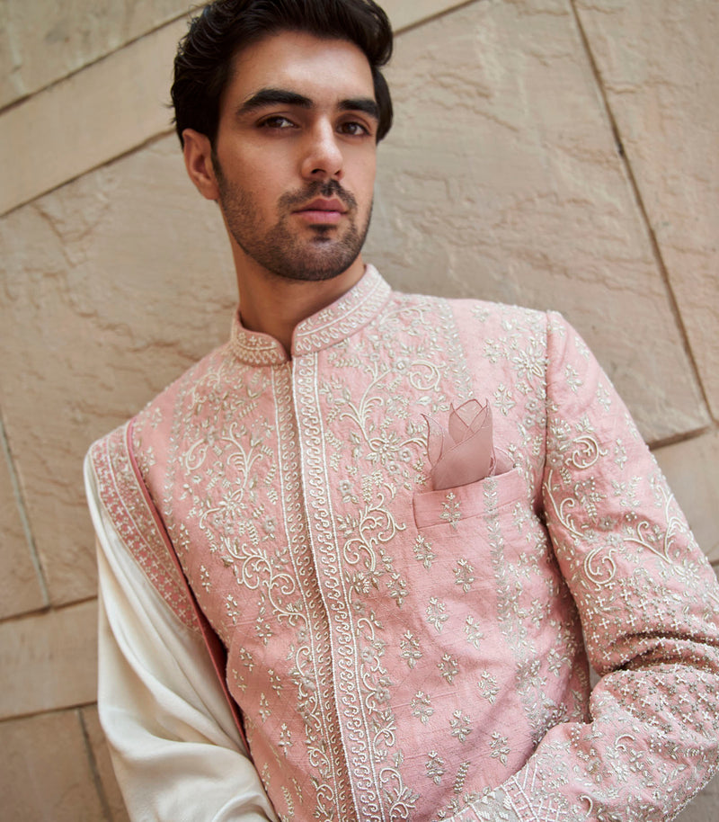 ROSE CREEPER SHERWANI