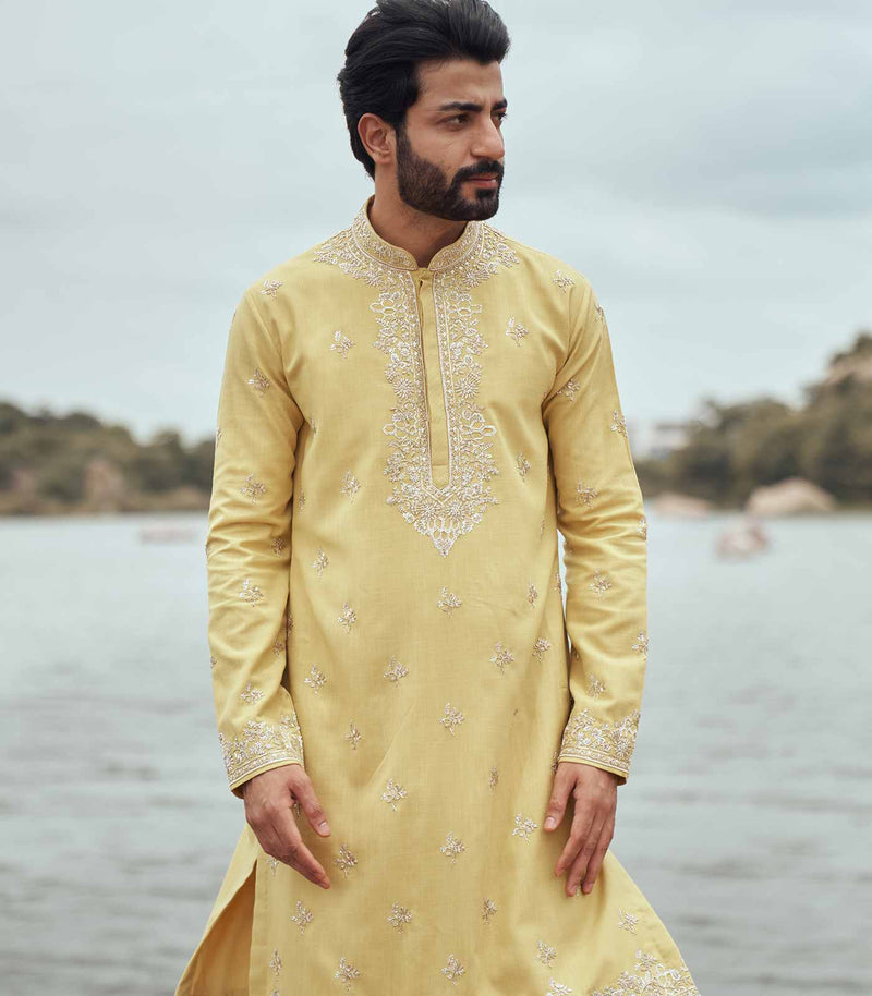 ZARDOZI EMB KURTA SET