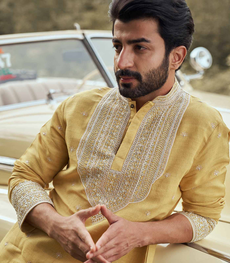 LOTUS BOOTI KURTA SET