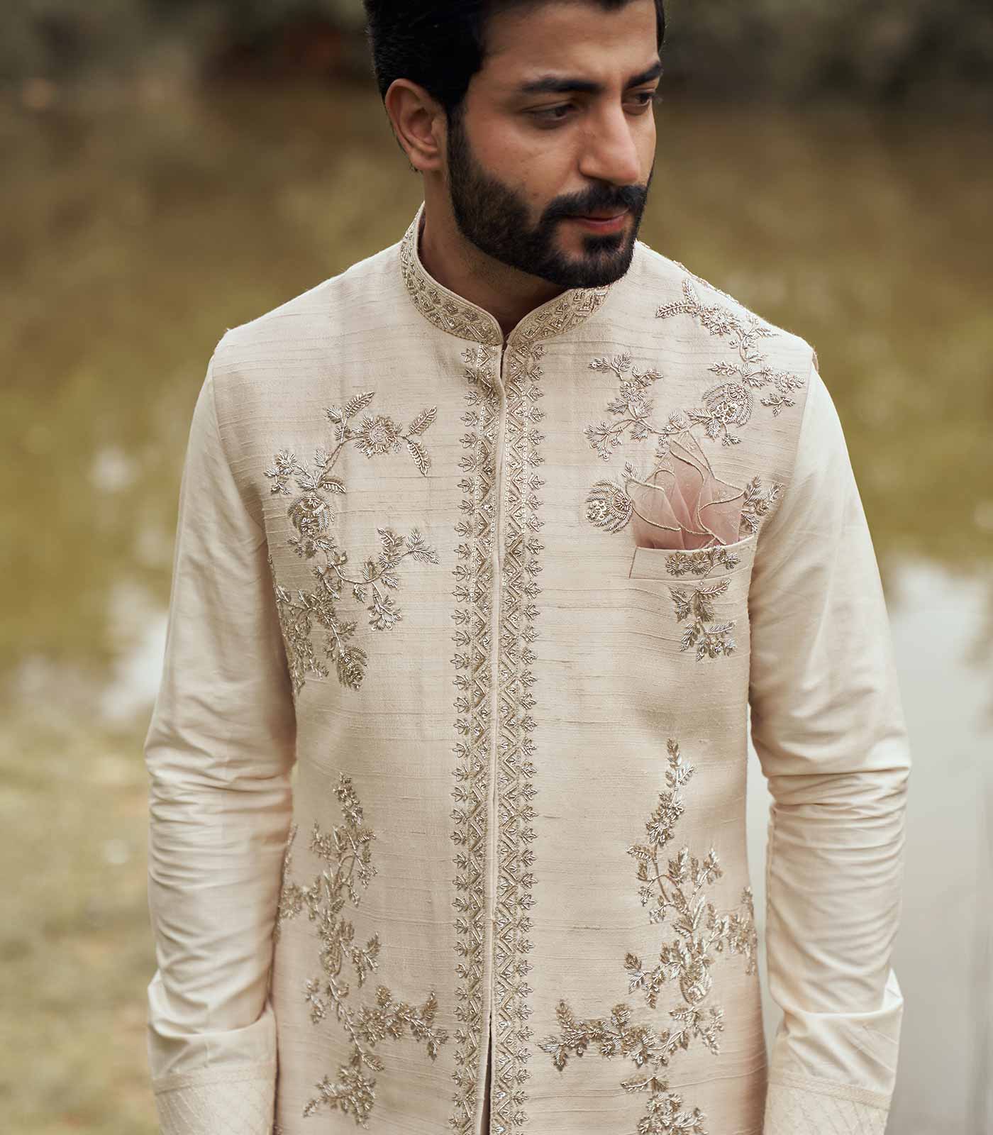 IVORY ZARDOZI BANDI