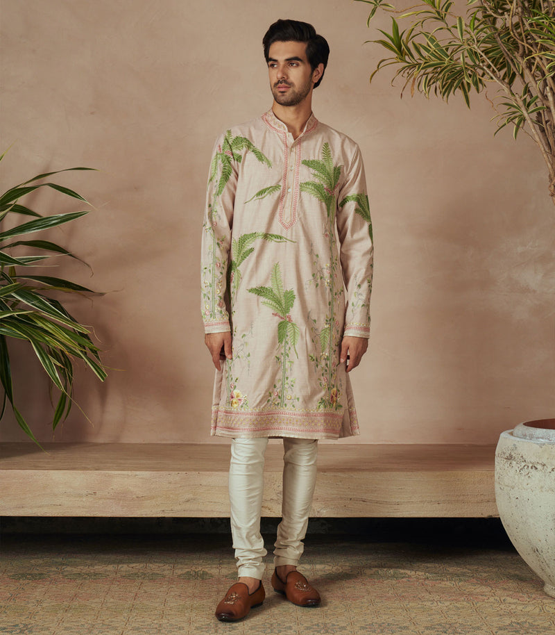 SOFT PINK KURTA SET