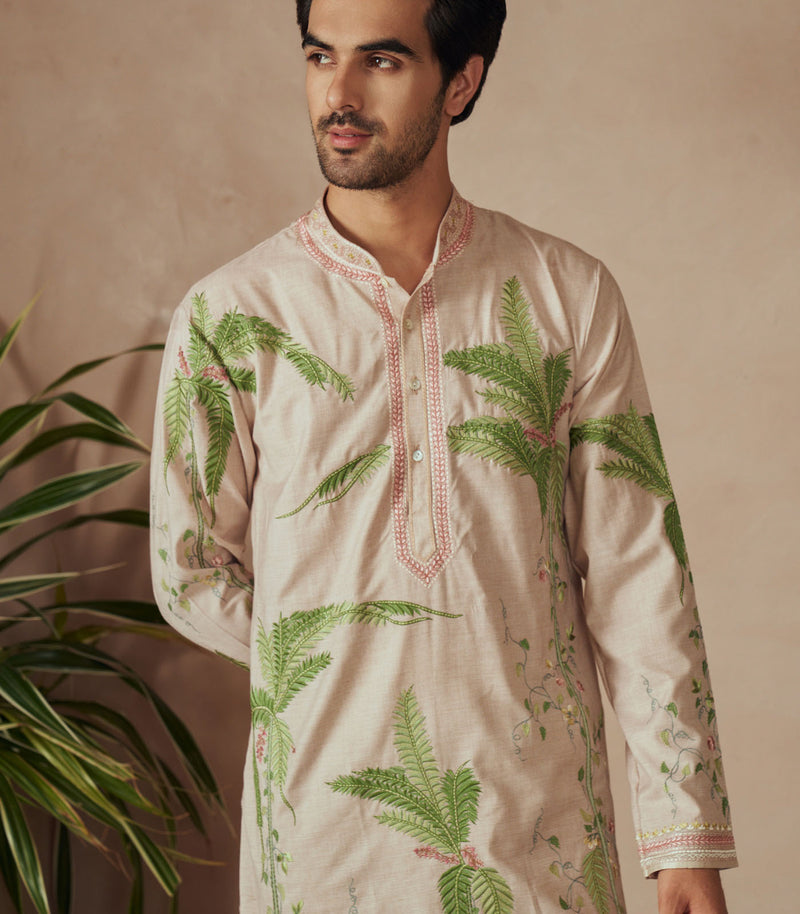 SOFT PINK KURTA SET