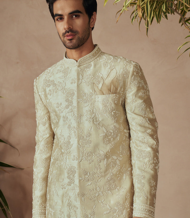 IVORY SHERWANI SET