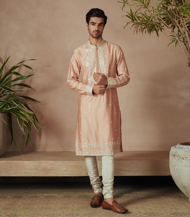 DUSTY ROSE KURTA SET