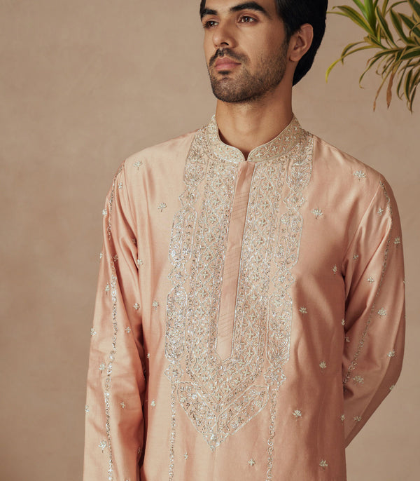 DUSTY ROSE KURTA SET