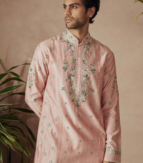 SOFT PINK KURTA SET