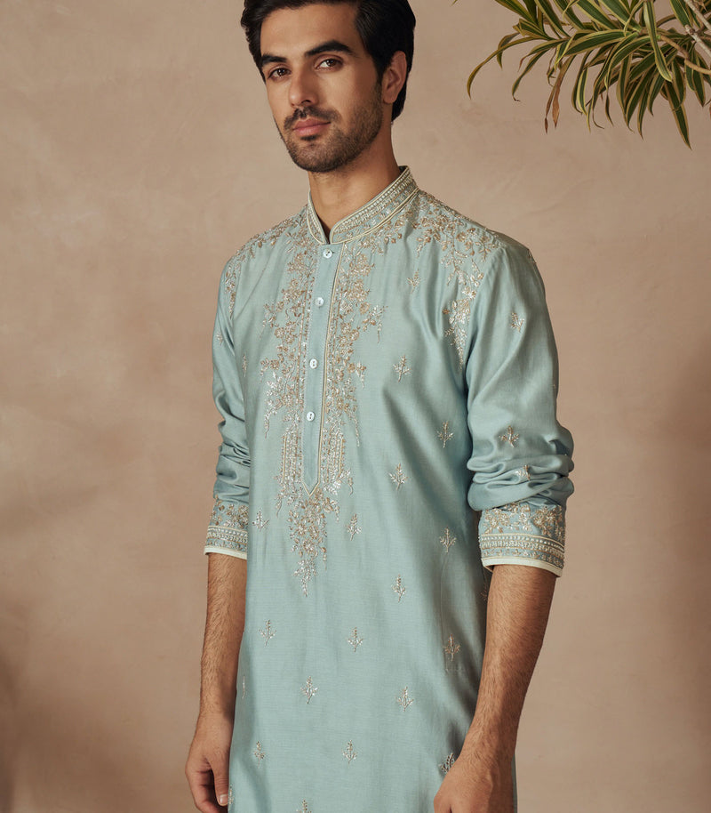 BLUE KURTA SET