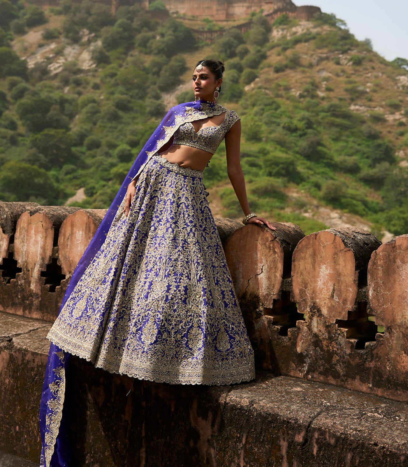 Sapphire Lehenga Set