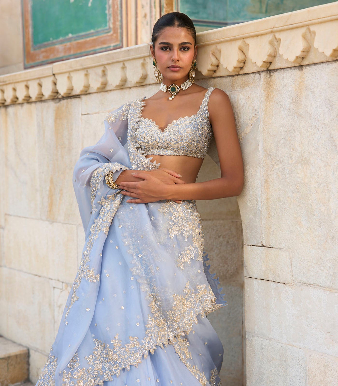 Mahek Chitta Pico Skirt Set