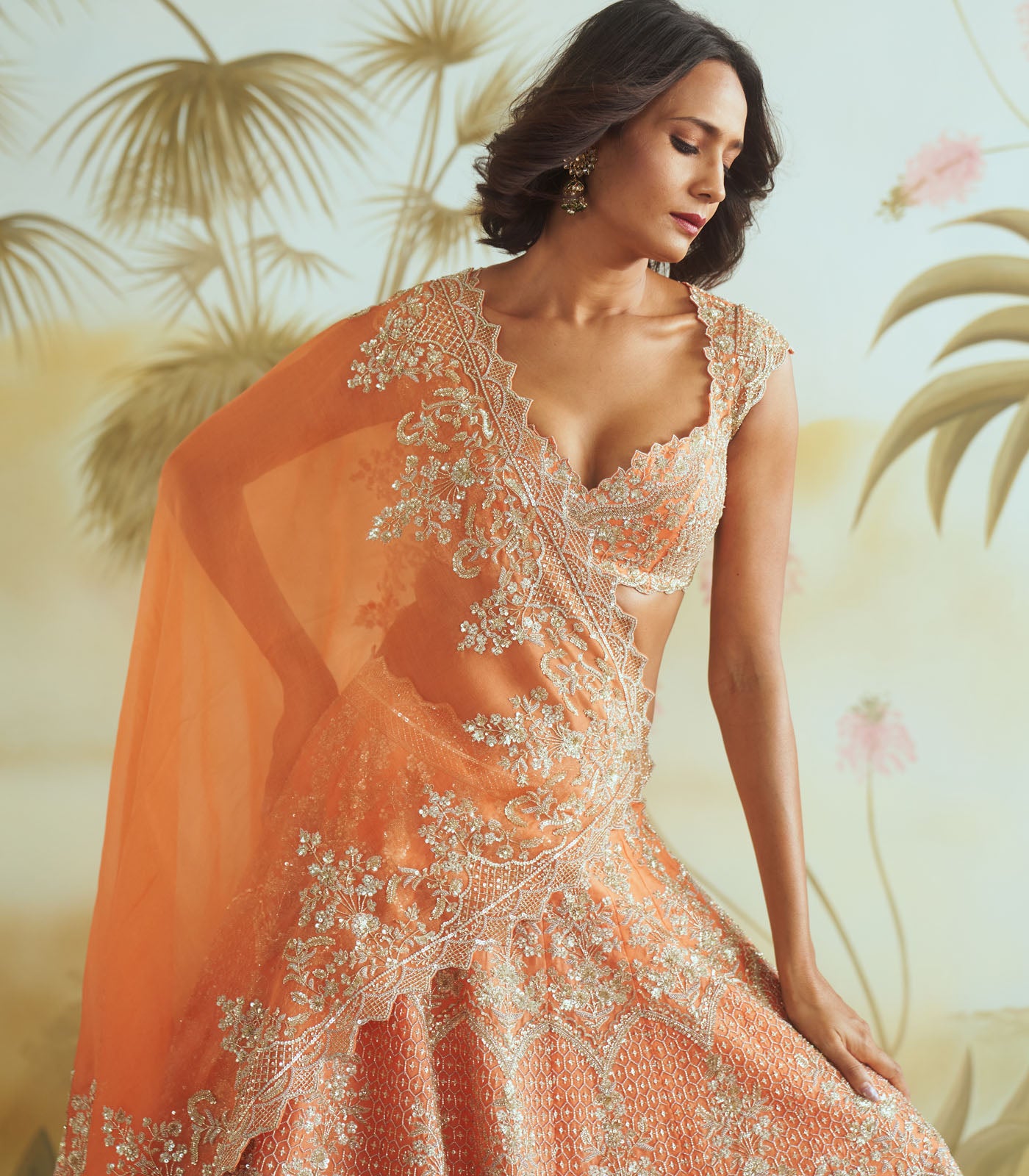 Akhila lehenga set