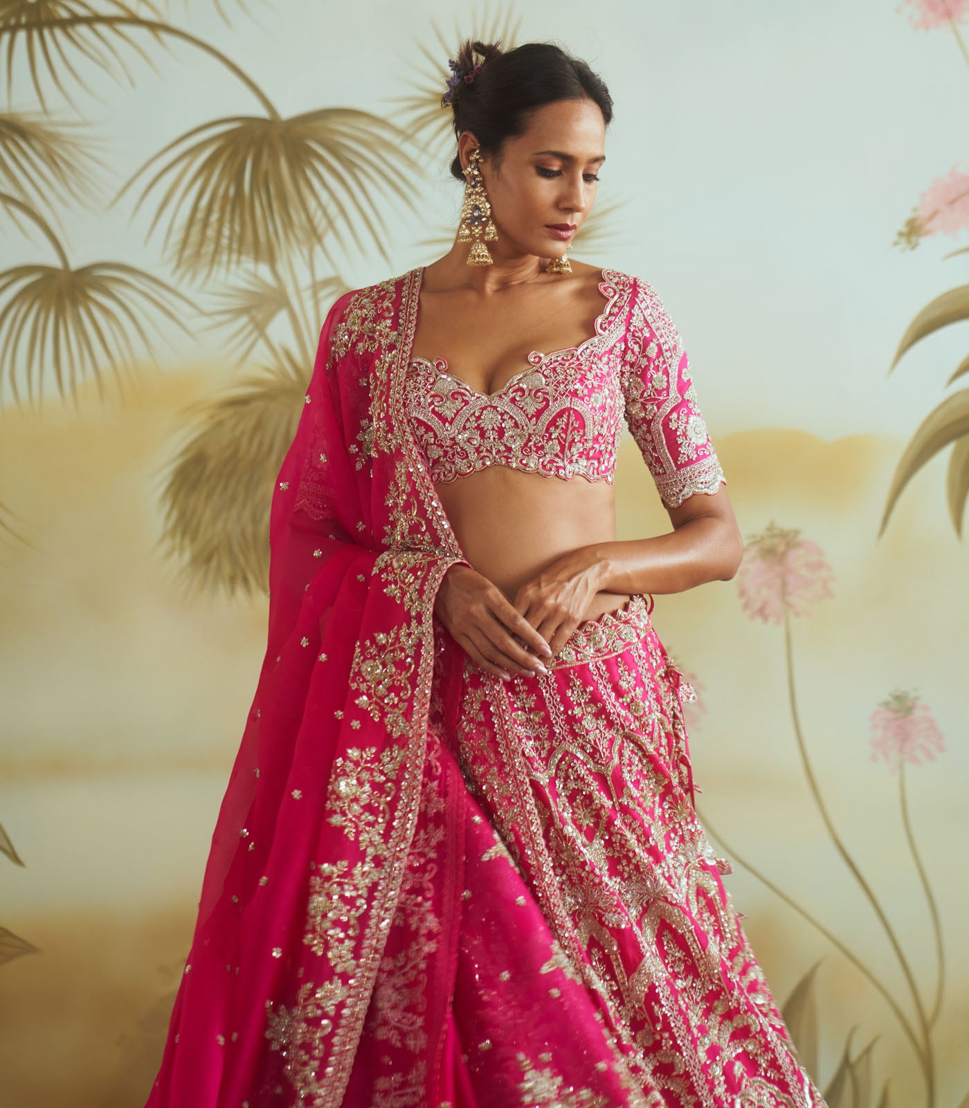 Sneha lehenga set