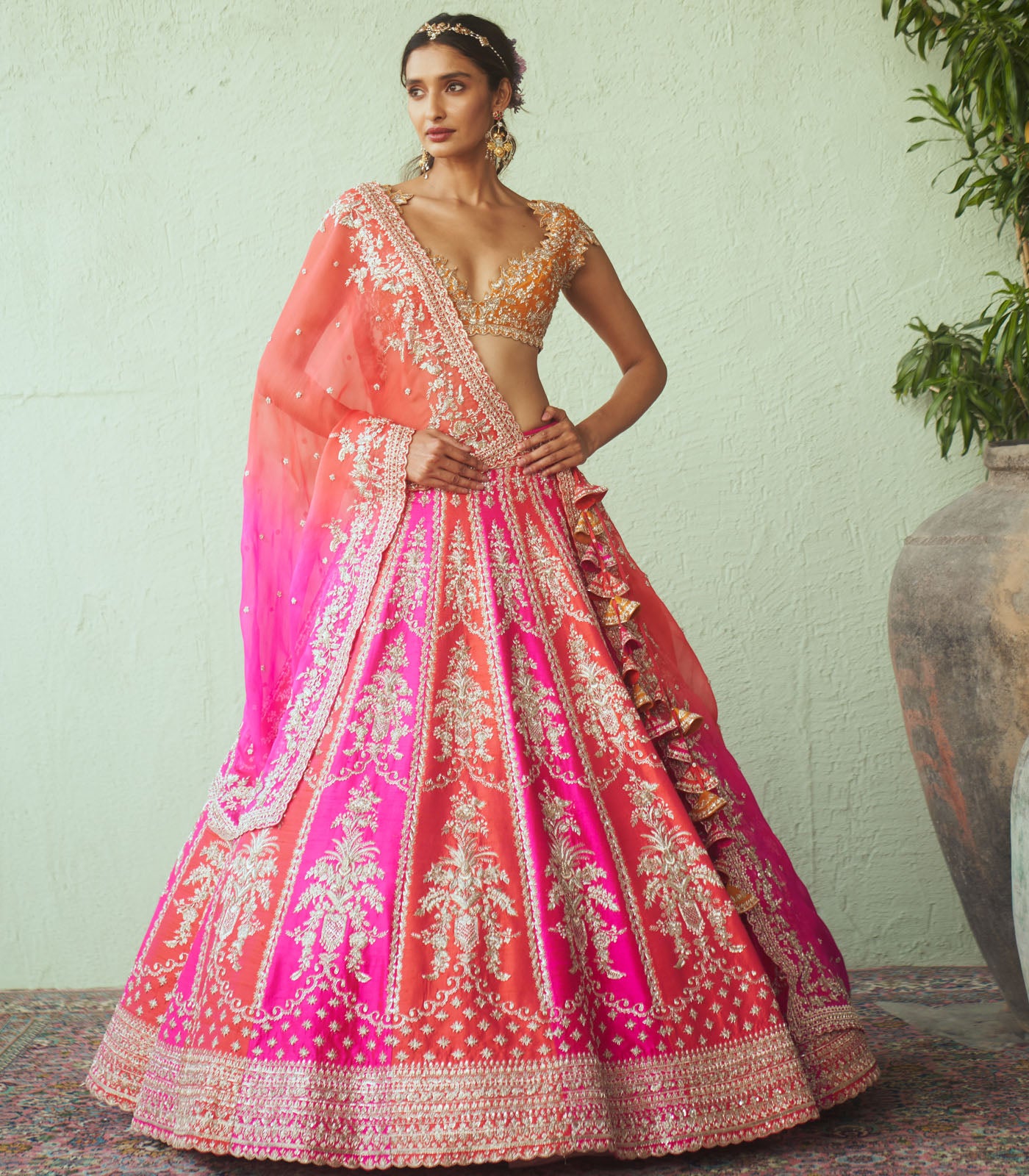 Royal bouquet lehenga set
