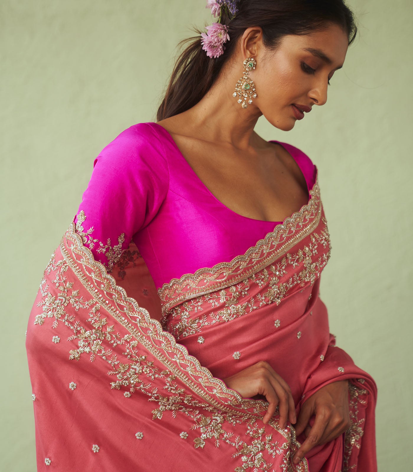 Anika saree set