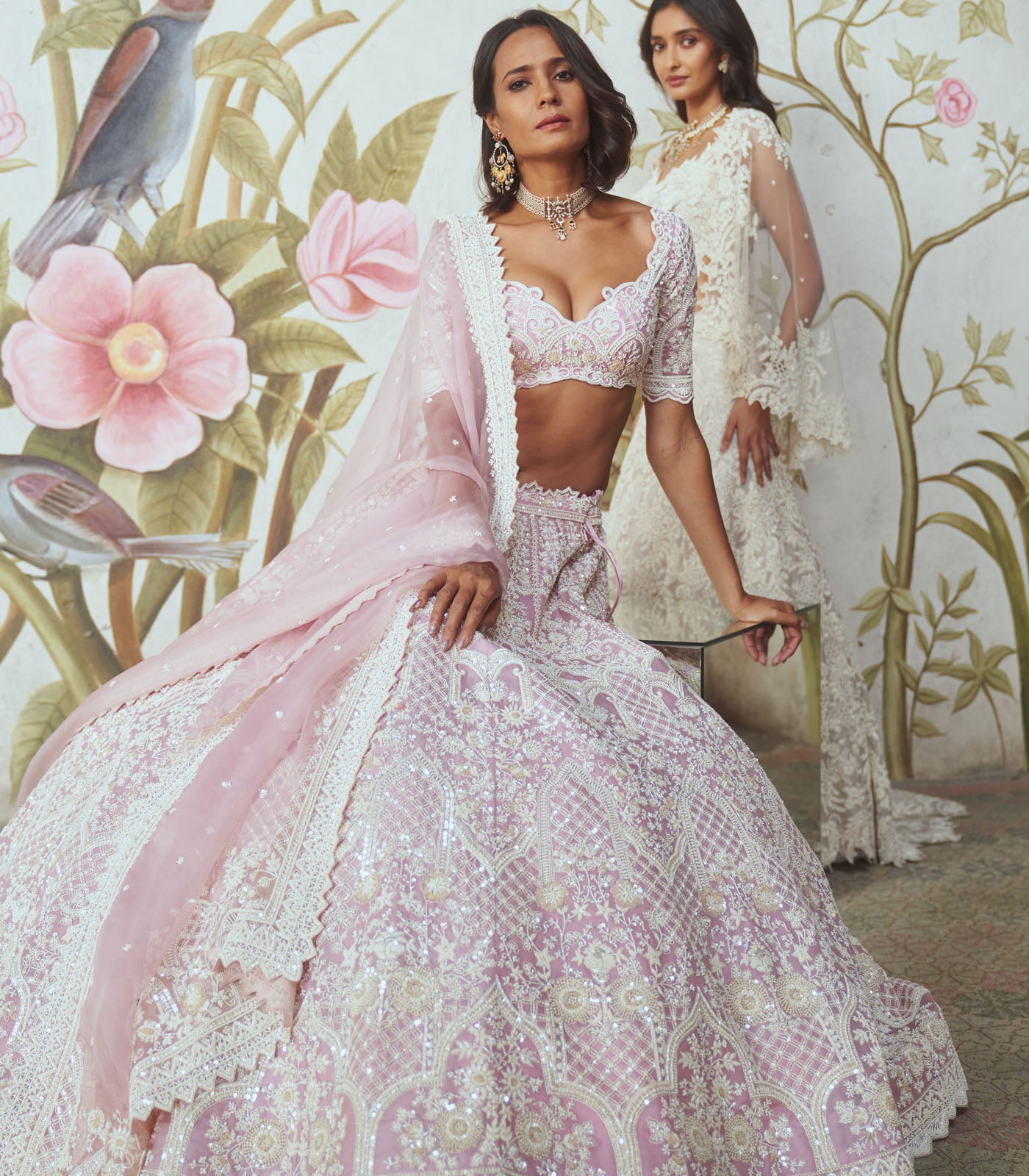 Meena lehenga set