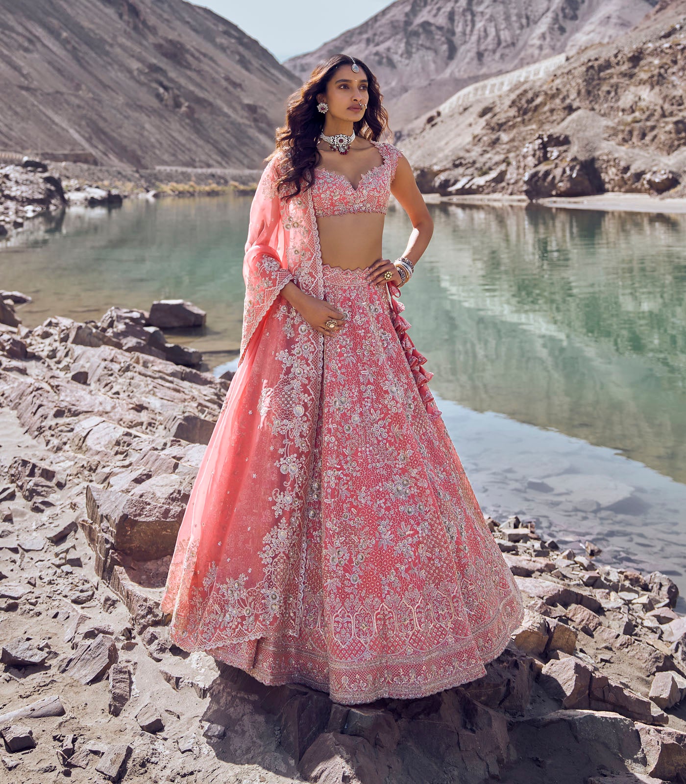 Ember lehenga set