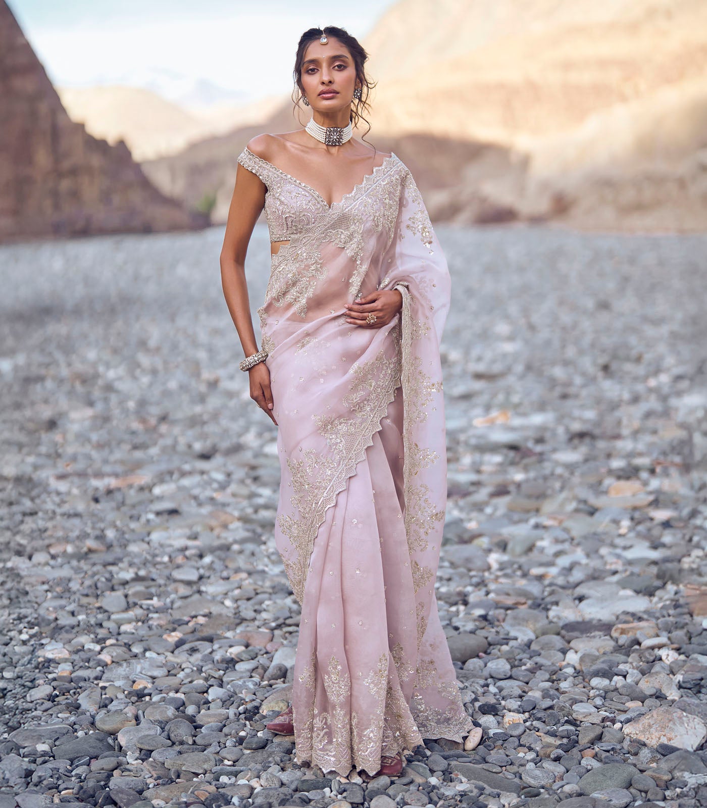 Akhila saree set