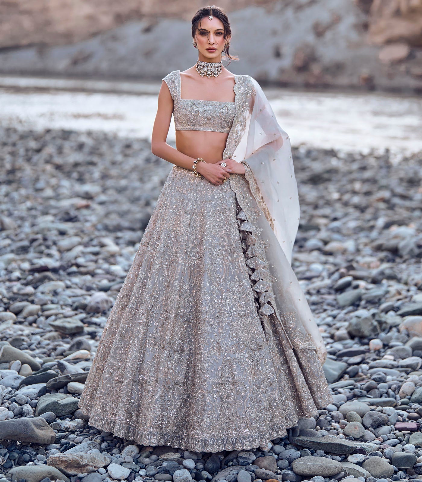 Nyra lehenga set