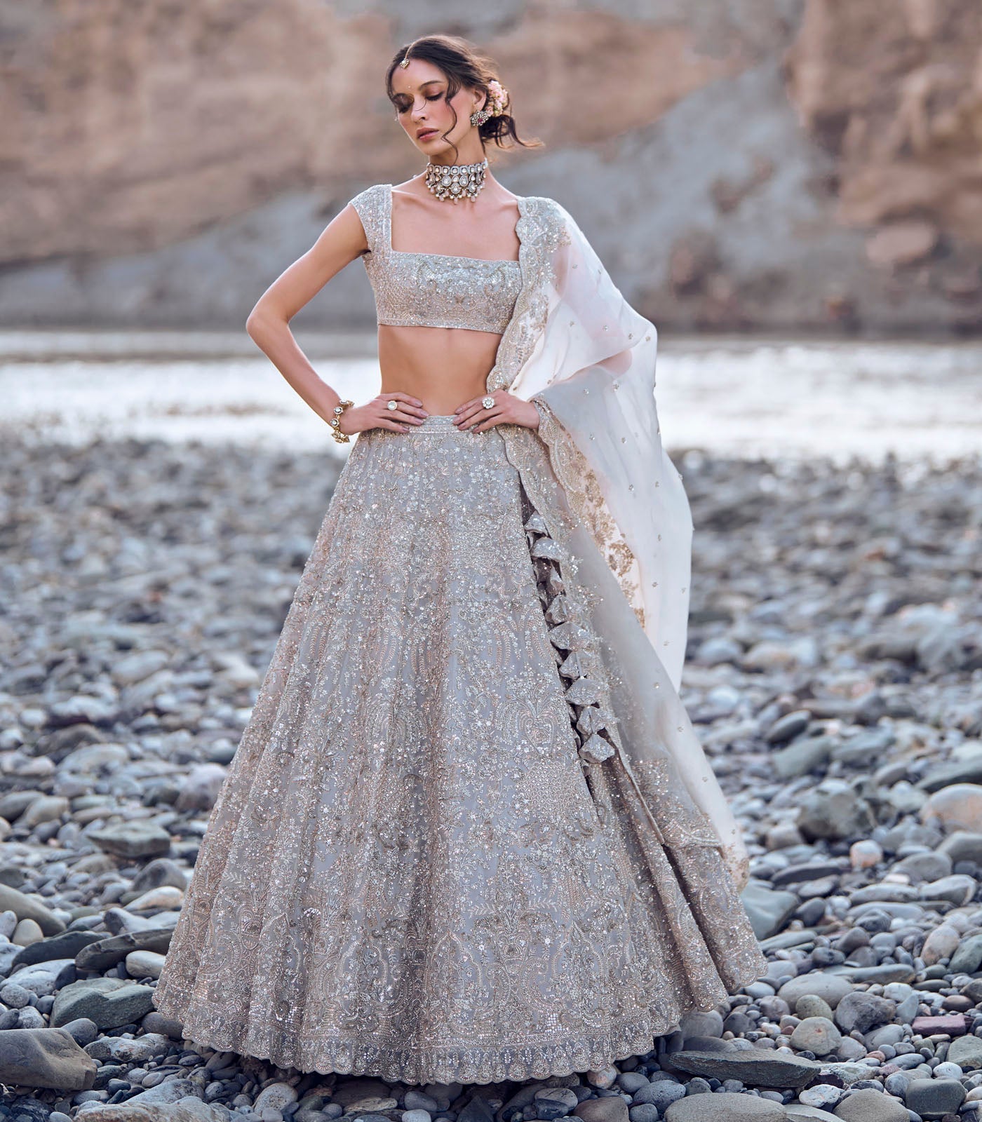 Nyra lehenga set