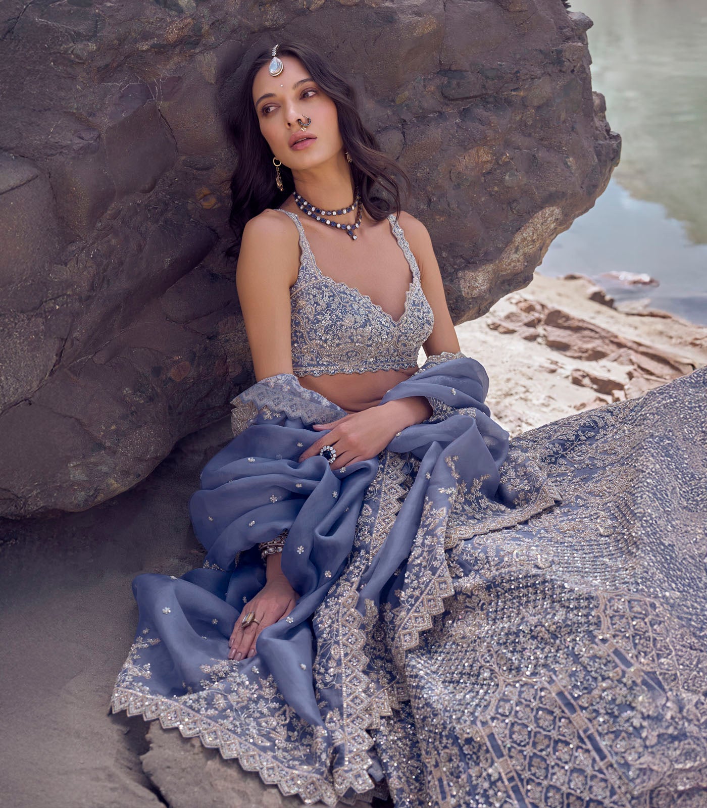 Mahek lehenga set