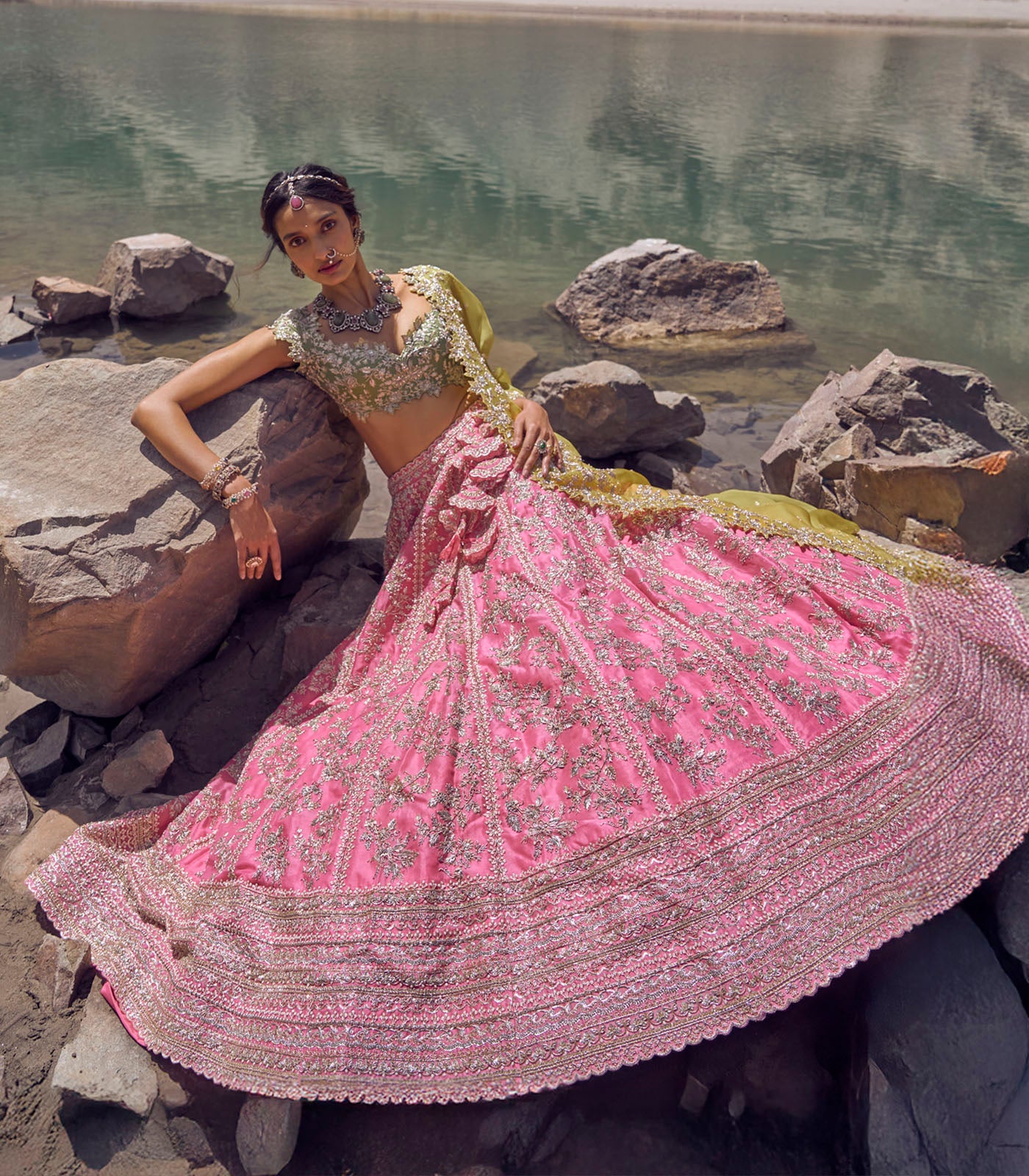 Bhavani lehenga set