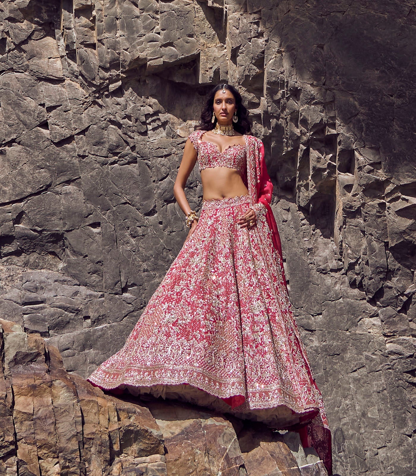 Ember lehenga set