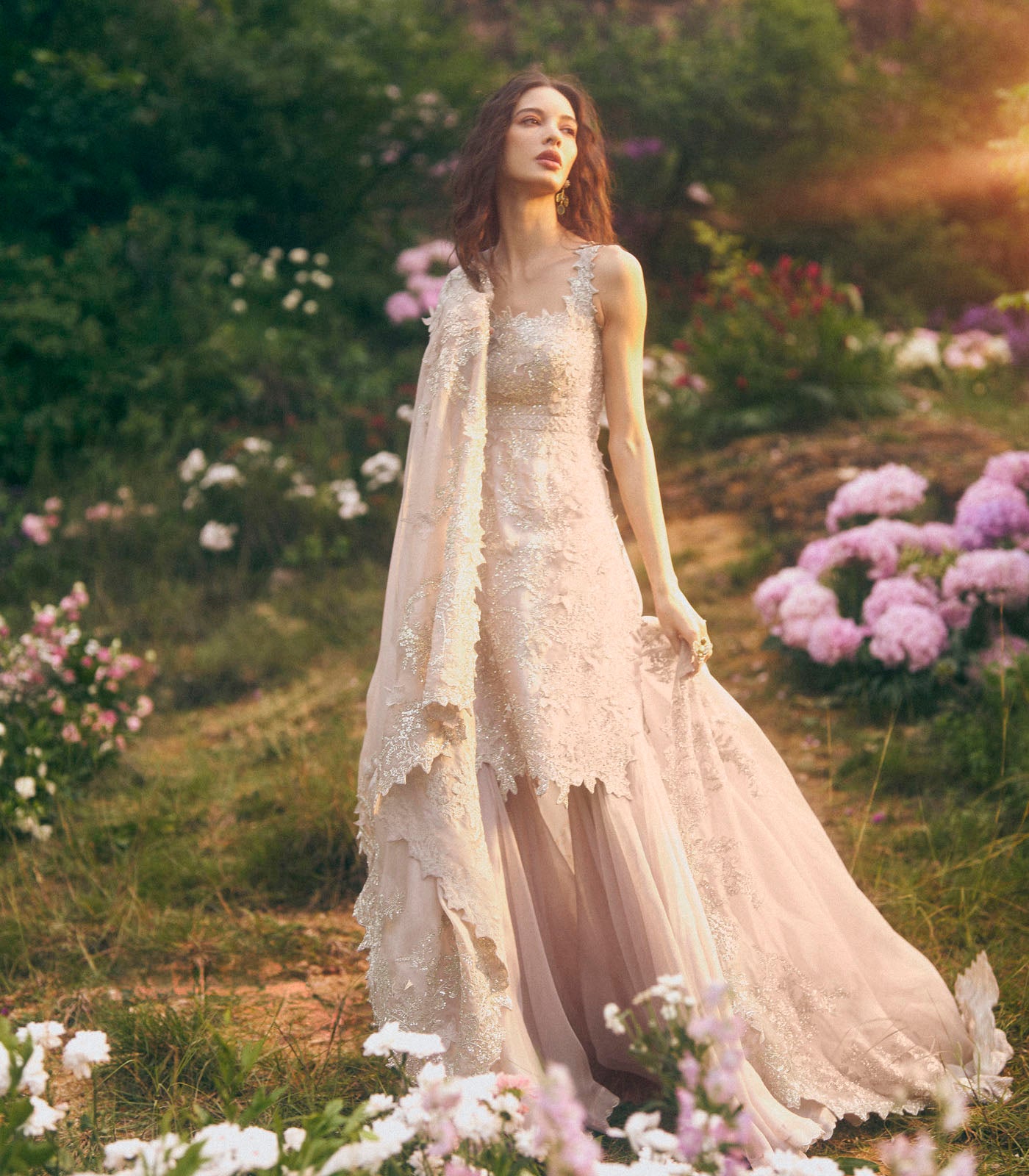 New Athena Zari 3D Sharara Set