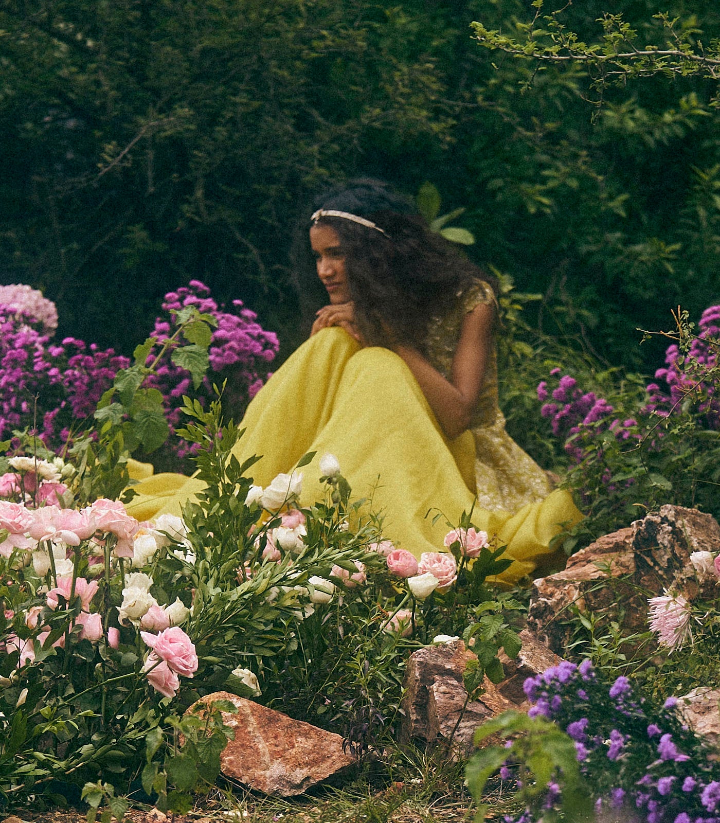 Zari Cutwork Peplum Set