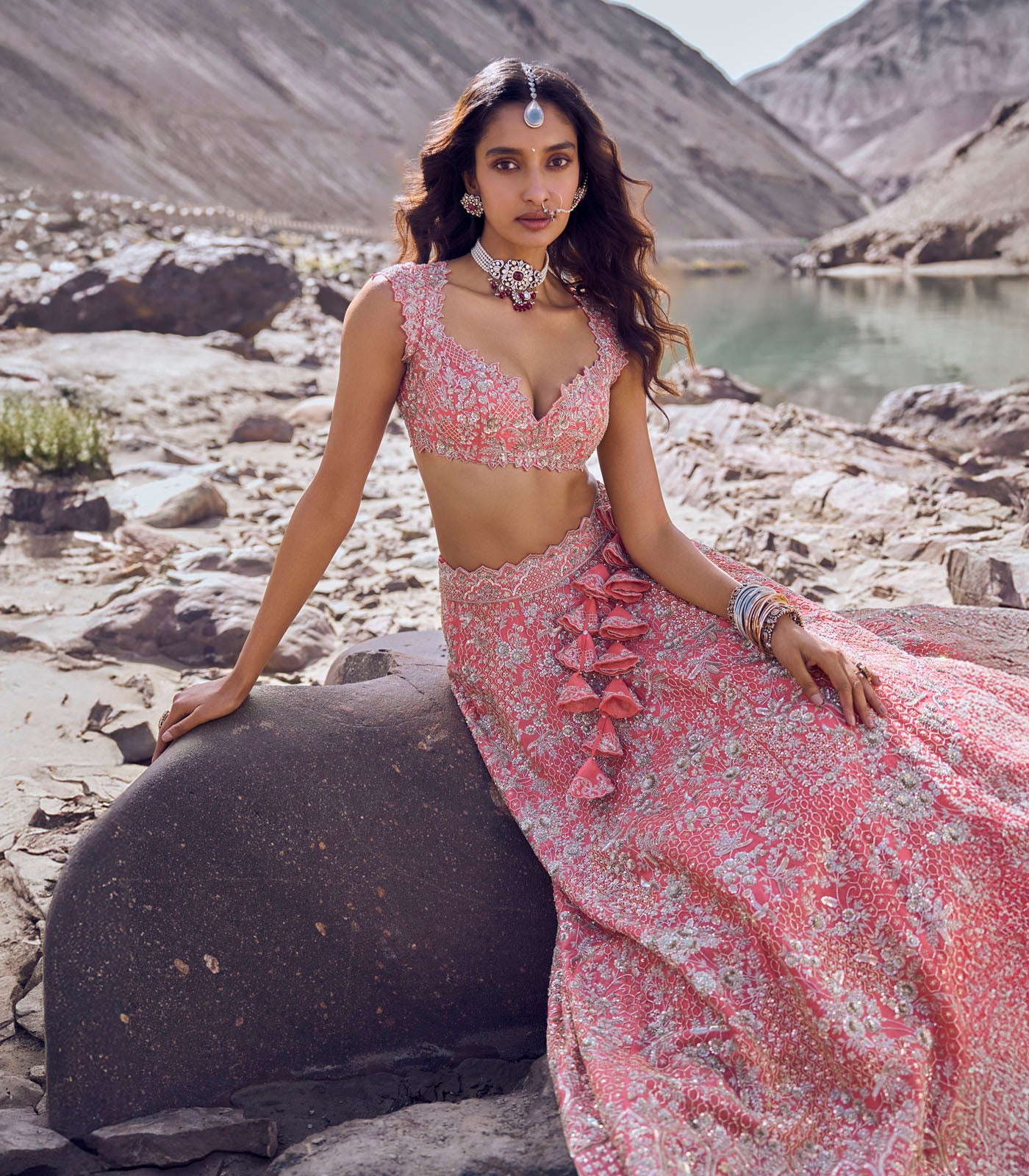 Ember lehenga set