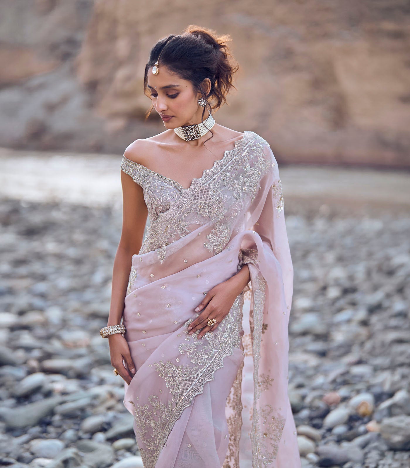 Akhila saree set