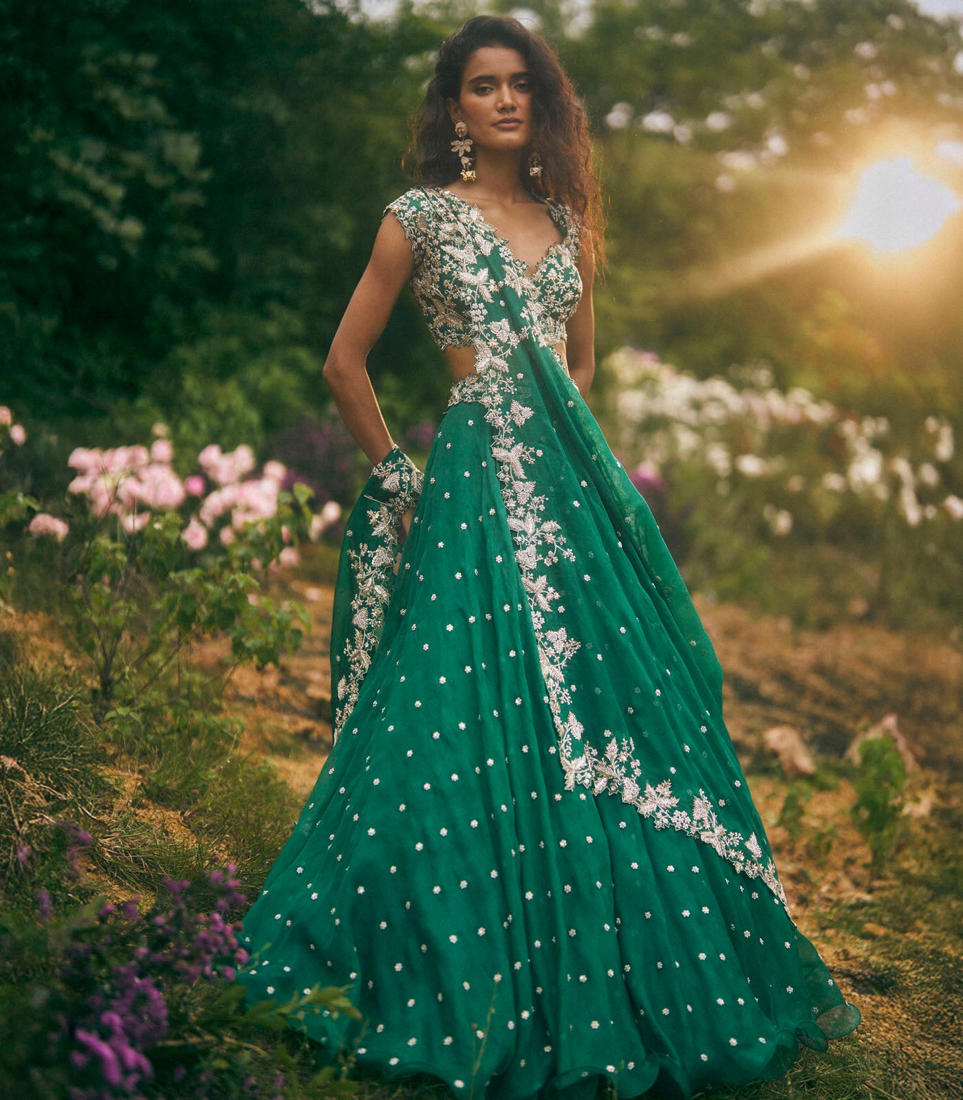 Khwabeeda Chita Pico Skirt Set