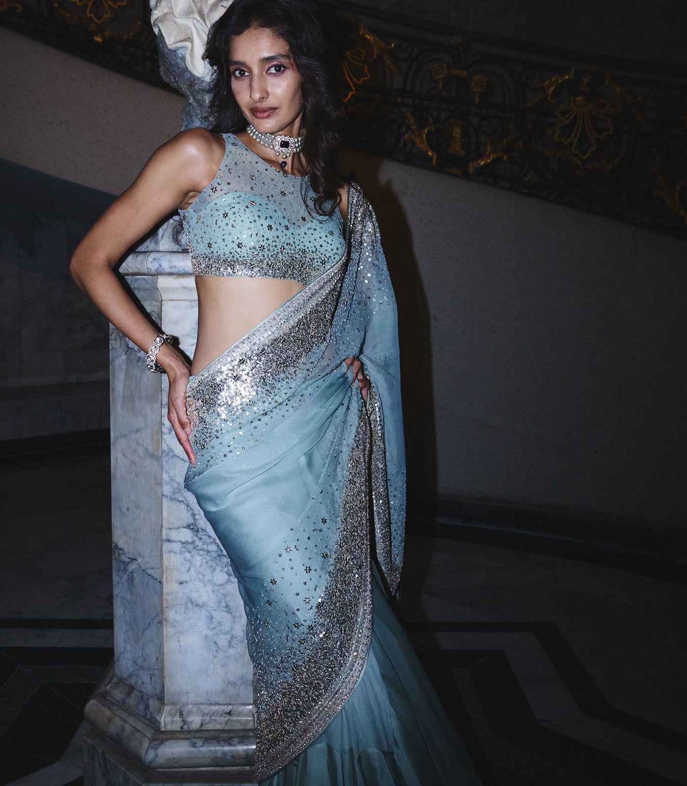 Star Saree Set