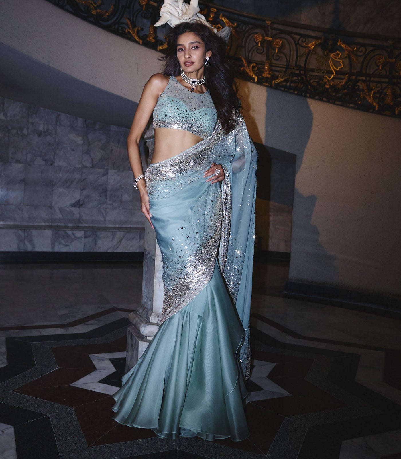 Star Saree Set