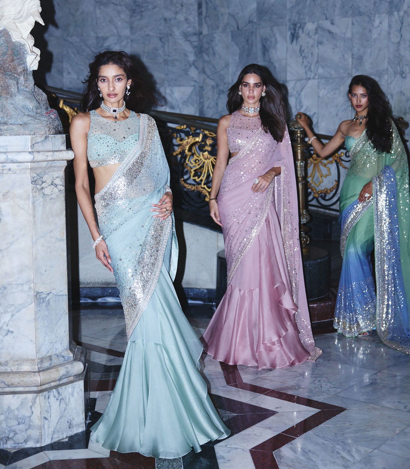 Star Saree Set
