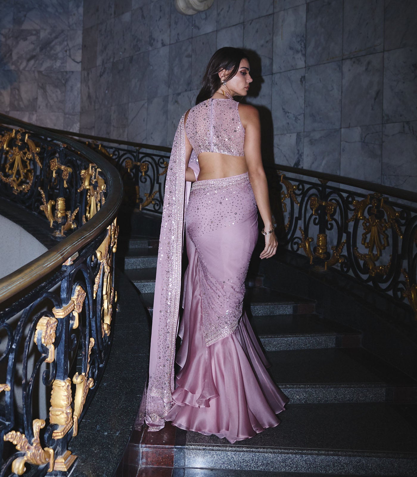 Star Saree Set