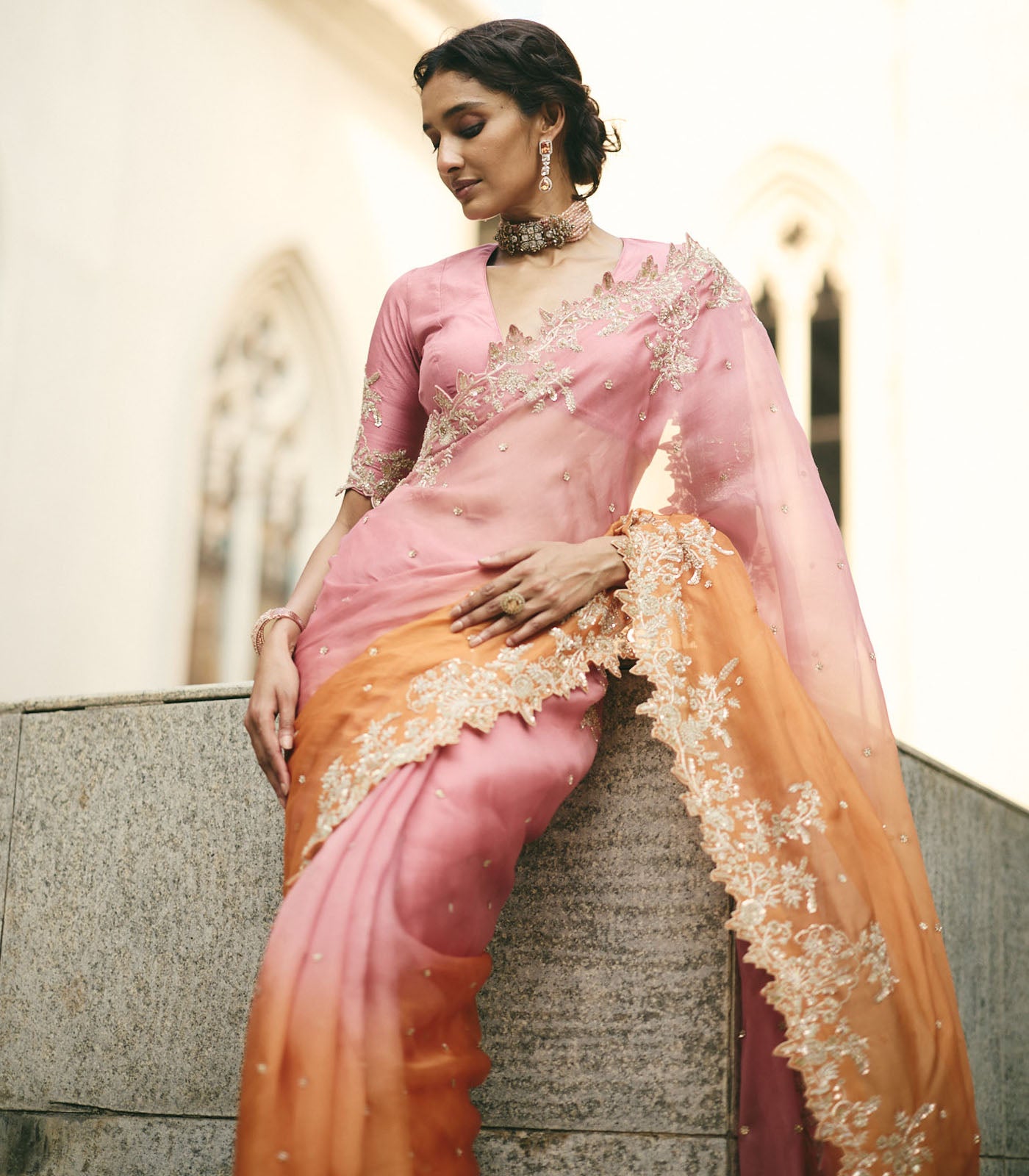 Vajra Saree Set