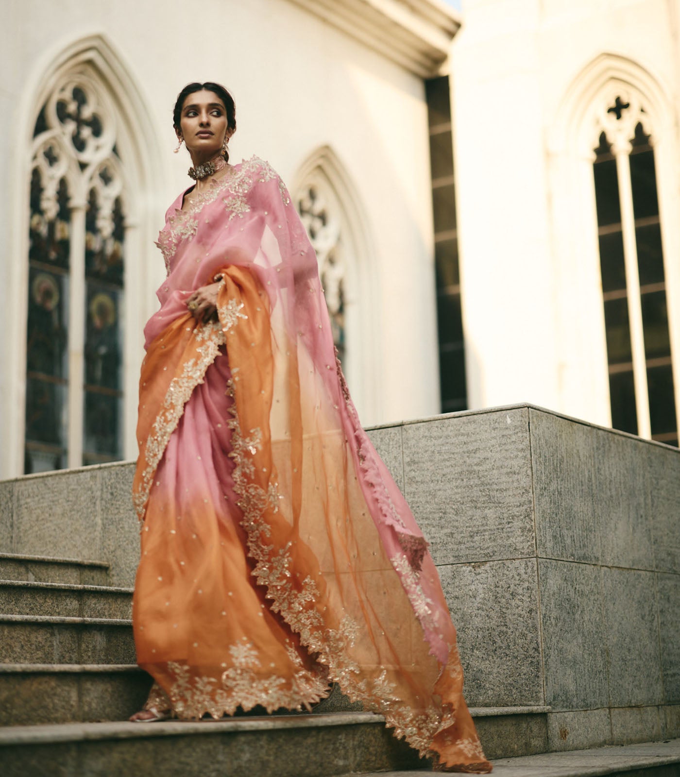 Vajra Saree Set