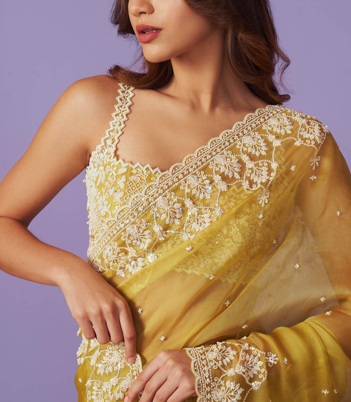 LEH MARYUL SAREE SET