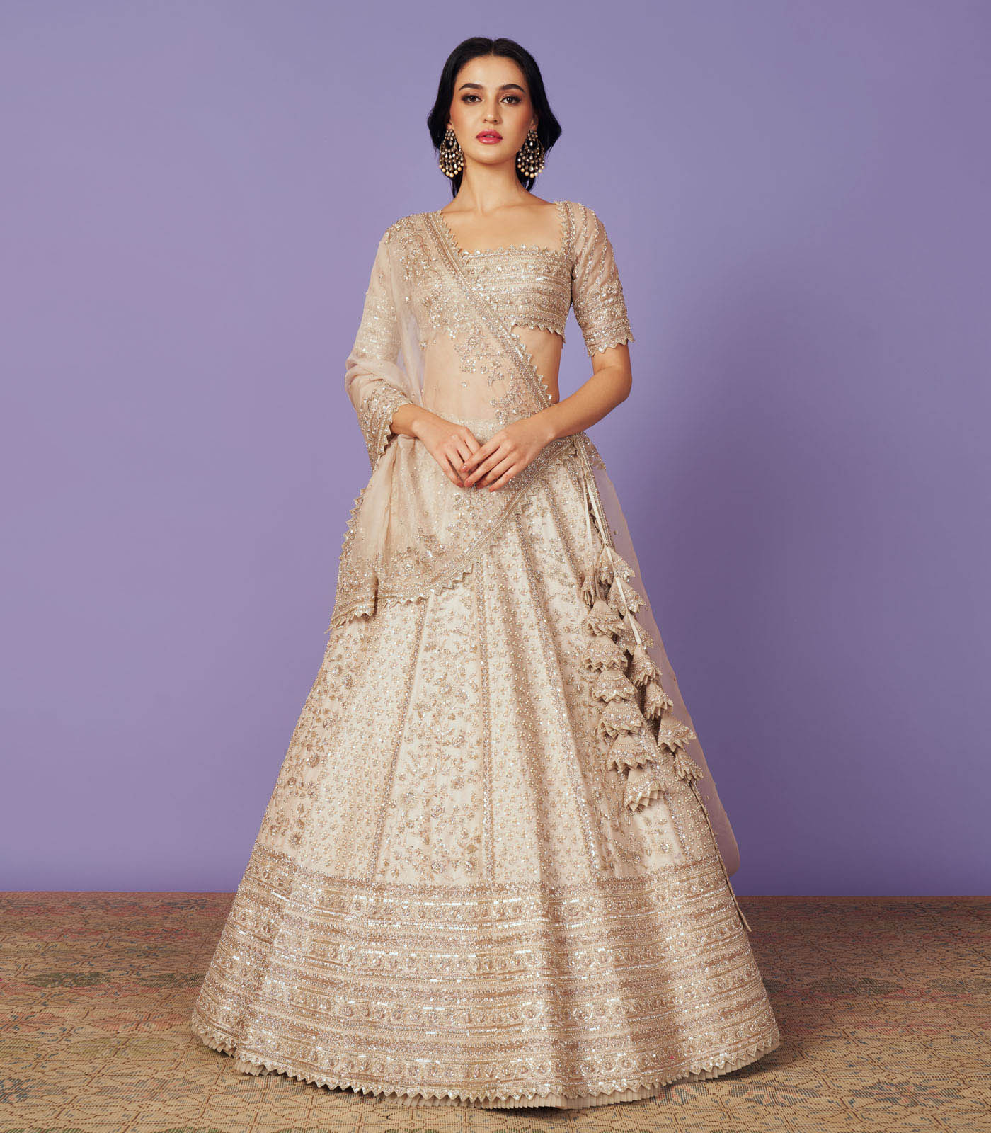 CELESTE LEHENGA SET