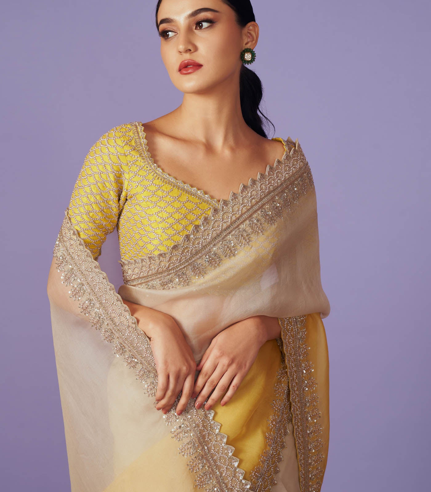 NADIRA SAREE SET