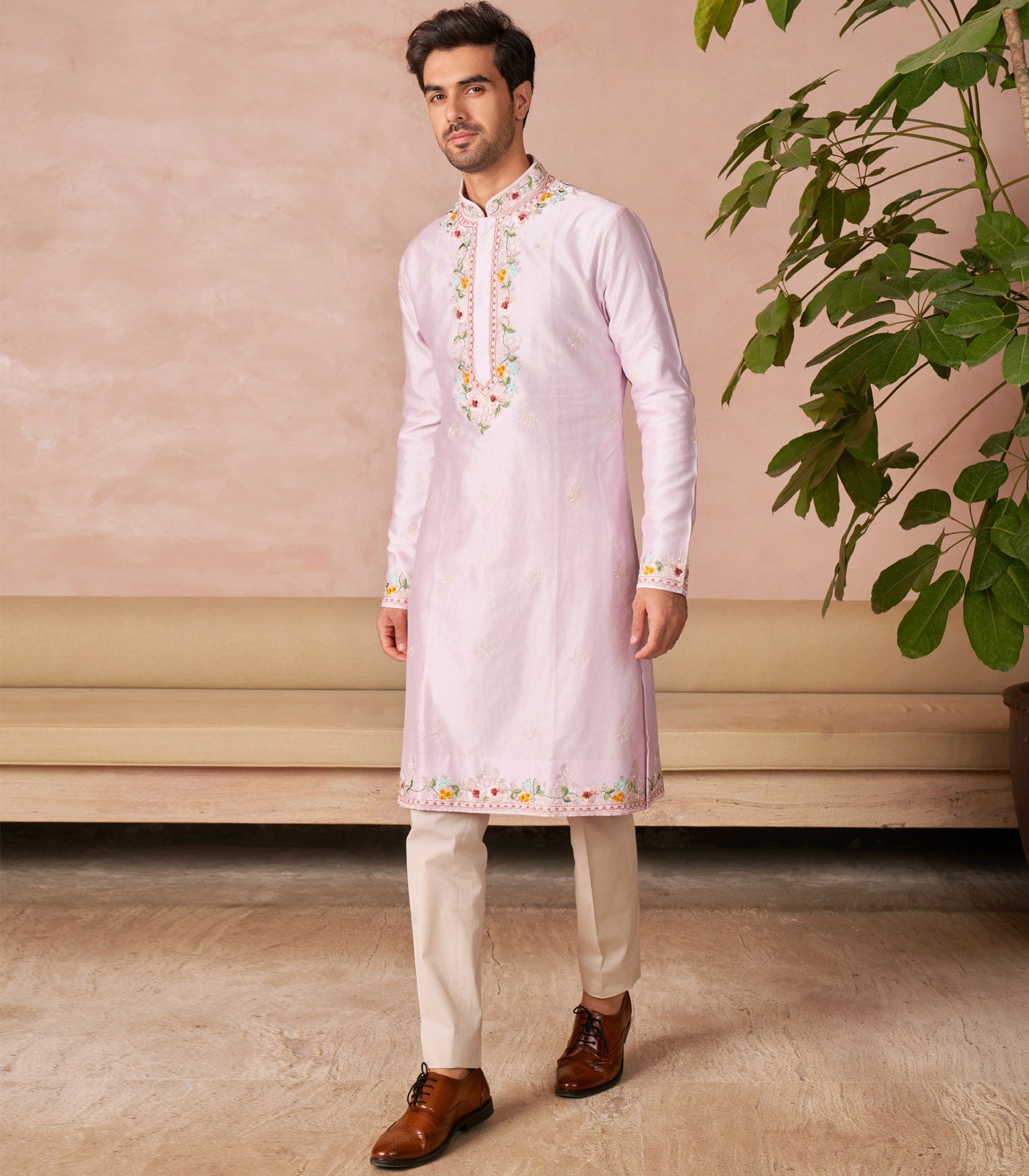 LILAC KURTA SET