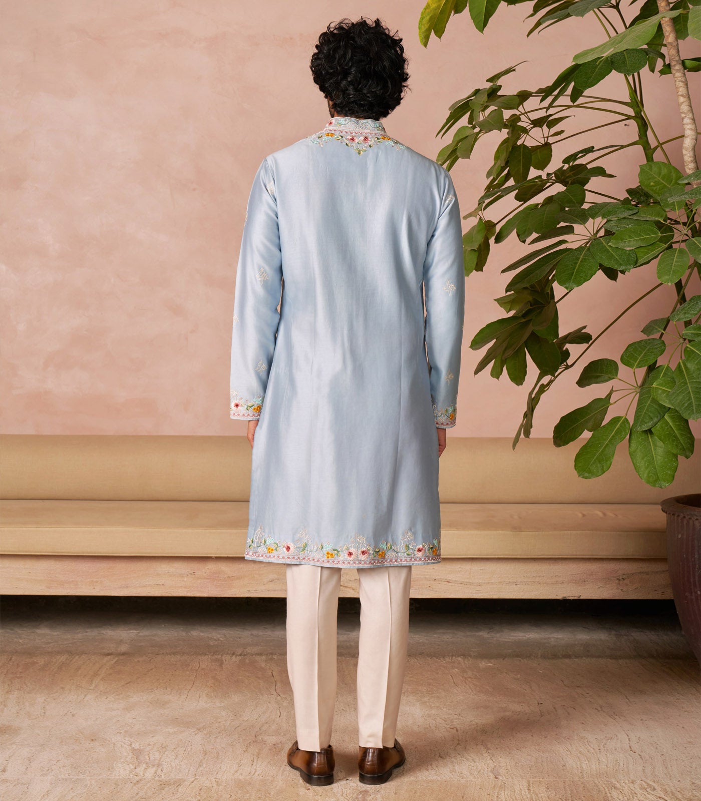 BLUE KURTA SET