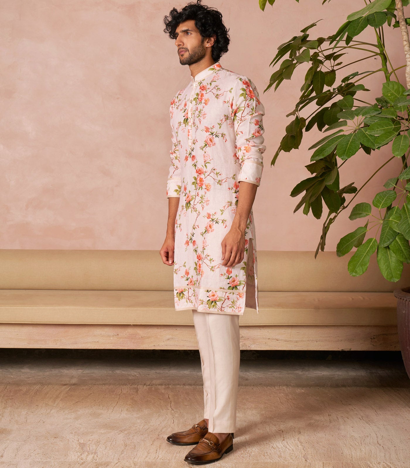 IVORY KURTA SET