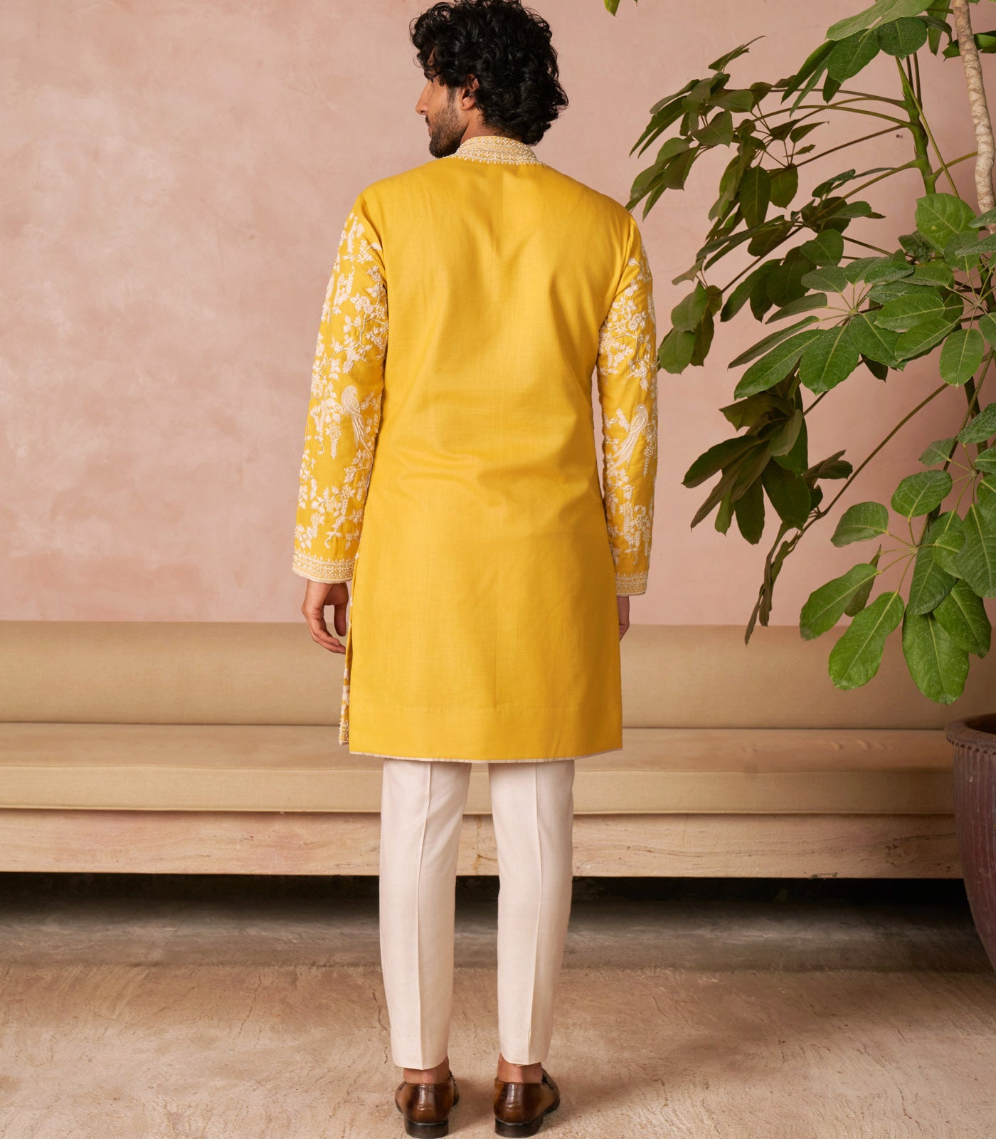 YELLOW KURTA SET