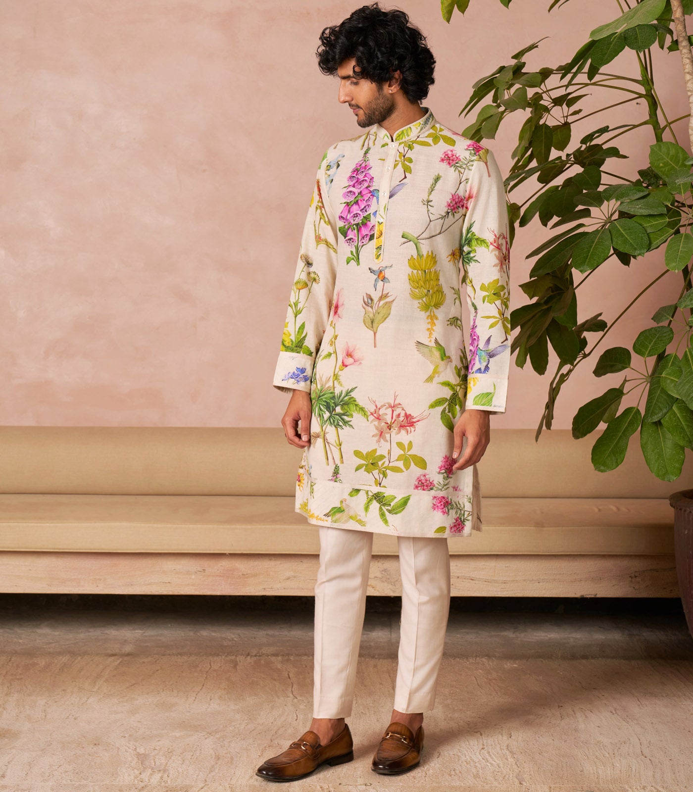 IVORY KURTA SET
