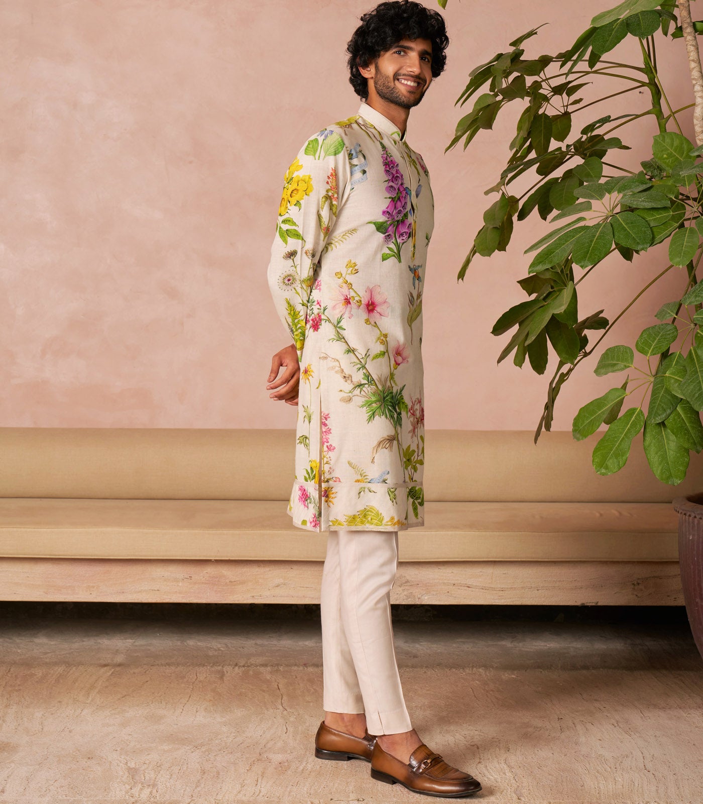 IVORY KURTA SET
